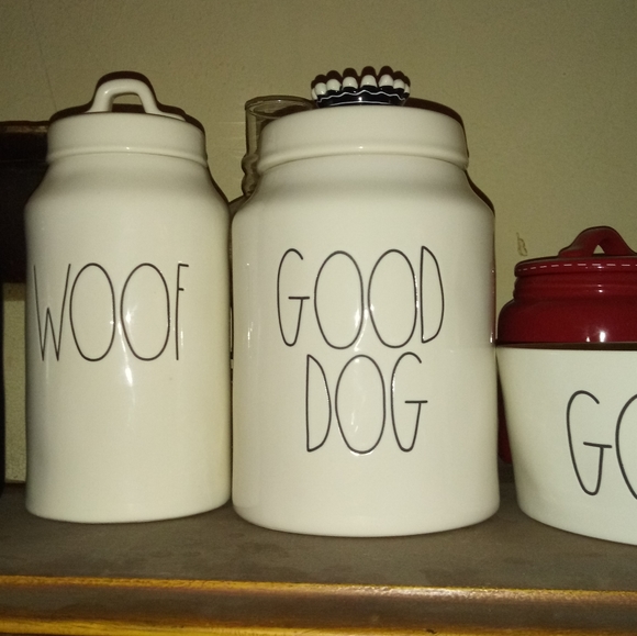 New Rae Dunn GOOD DOG Ceramic Pottery Canister - Picture 3 of 3
